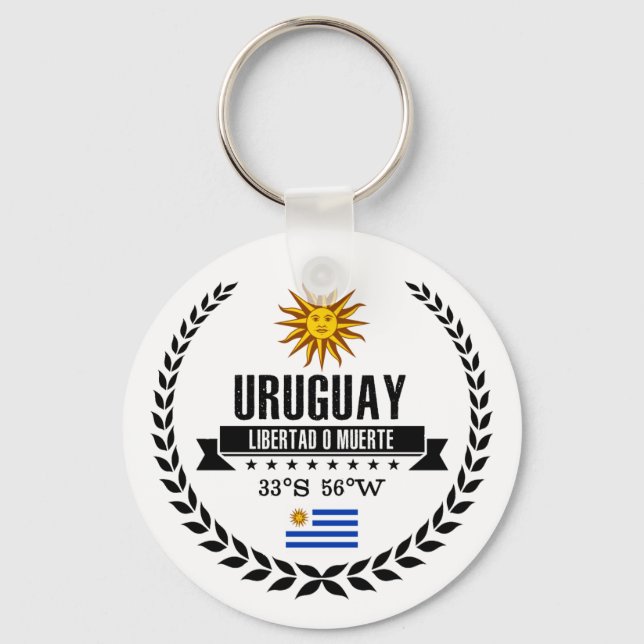 Uruguay Key Ring (Front)