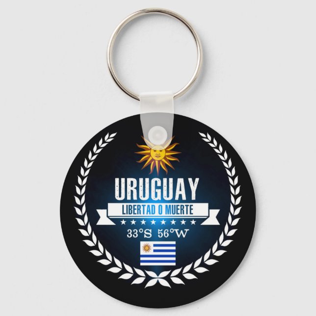 Uruguay Key Ring (Front)