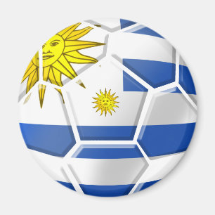 Uruguay La Celeste Uruguayan soccer fans gifts Magnet