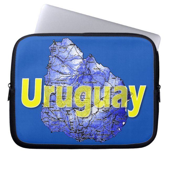 Uruguay Laptop Sleeve (Front)