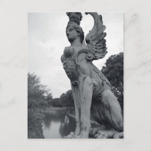 Uruguay, Montevideo, Barrio Prado, mythological Postcard