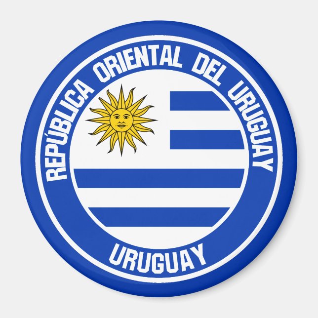 Uruguay Round Emblem Magnet (Front)