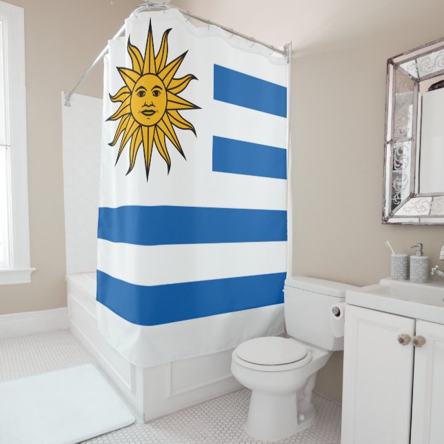 Uruguay Shower Curtain (In Situ)