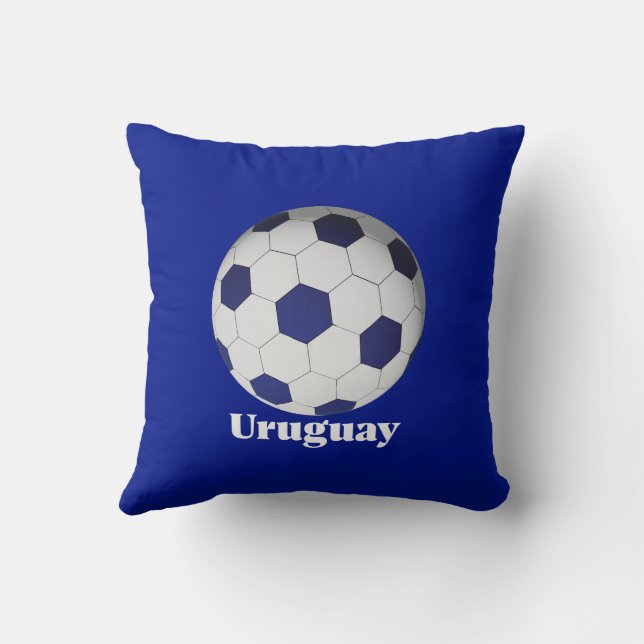 Uruguay Soccer Cushion (Back)