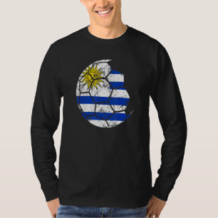 Uruguay Soccer National Team Support The Team Flag T-Shirt