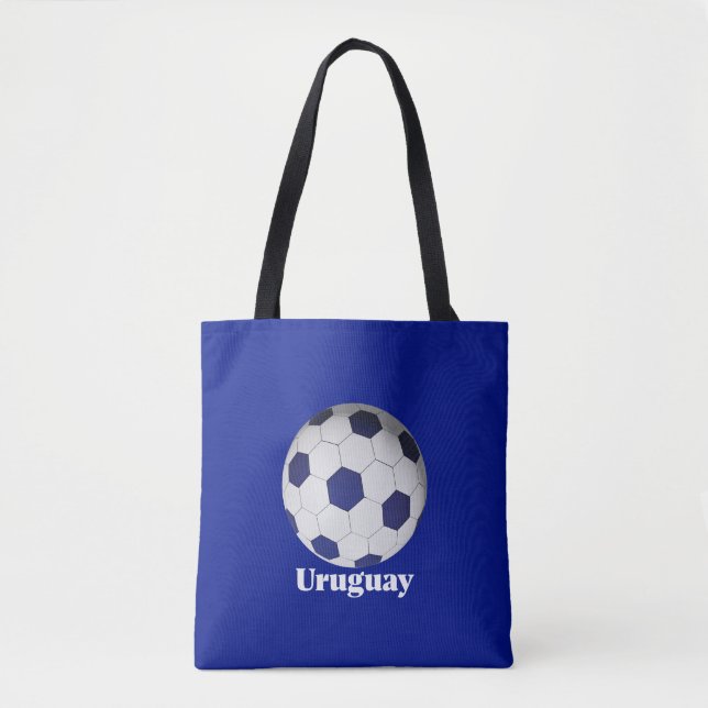 Uruguay Soccer Tote Bag (Front)