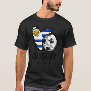 Uruguay Soccer Uruguayan Flag Love Country Pride H T-Shirt