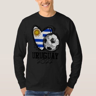 Uruguay Soccer Uruguayan Flag Love Country Pride H T-Shirt