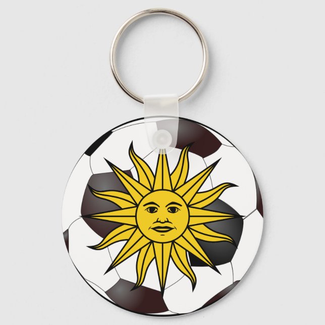 Uruguay "Sol de Mayo" Key Ring (Front)
