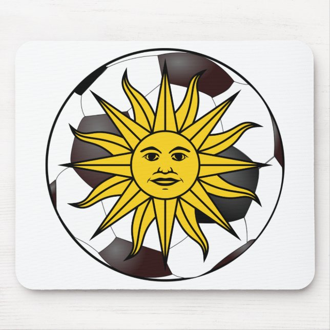 Uruguay "Sol de Mayo" Mouse Pad (Front)
