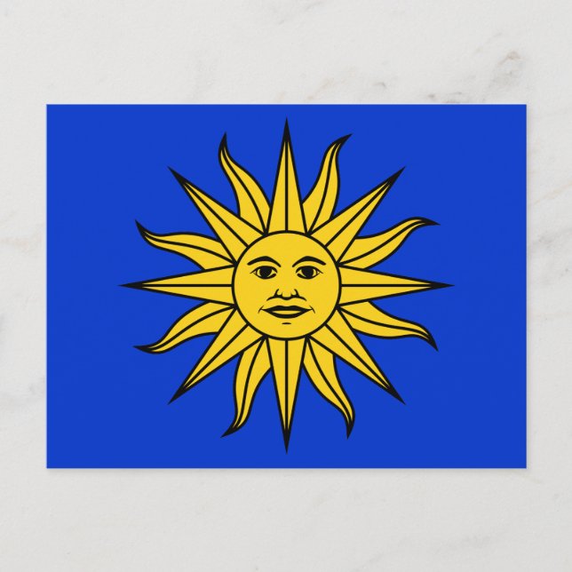 Uruguay Sol de Mayo Postcard (Front)