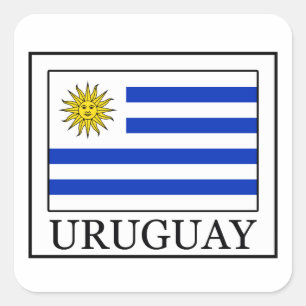 Uruguay Square Sticker