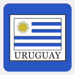 Uruguay Square Sticker