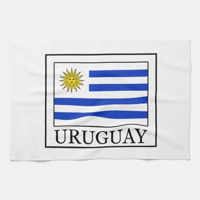 Uruguay Tea Towel (Horizontal)