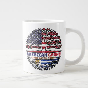 Uruguay Uruguayan US American USA United States Large Coffee Mug