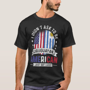 Uruguayan American Countries Flags Pride Uruguay F T-Shirt