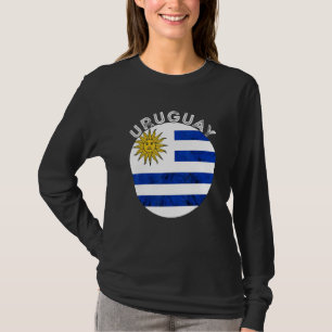 Uruguayan Flag People Charrúa Sun Uruguayan Pride T-Shirt