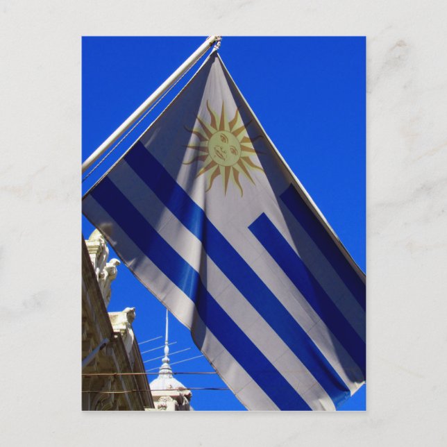 uruguayan flag postcard (Front)