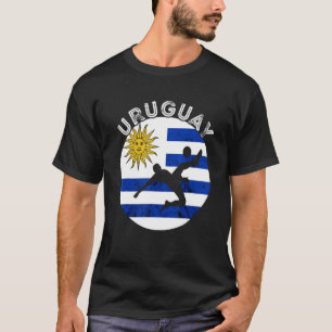 Uruguayan Soccer Player Uruguayan Pride Uruguay Fl T-Shirt