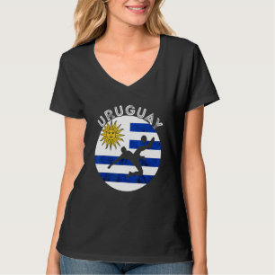 Uruguayan Soccer Player Uruguayan Pride Uruguay Fl T-Shirt