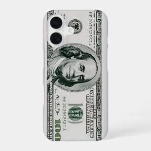 US $100 bill iPhone 16 Case