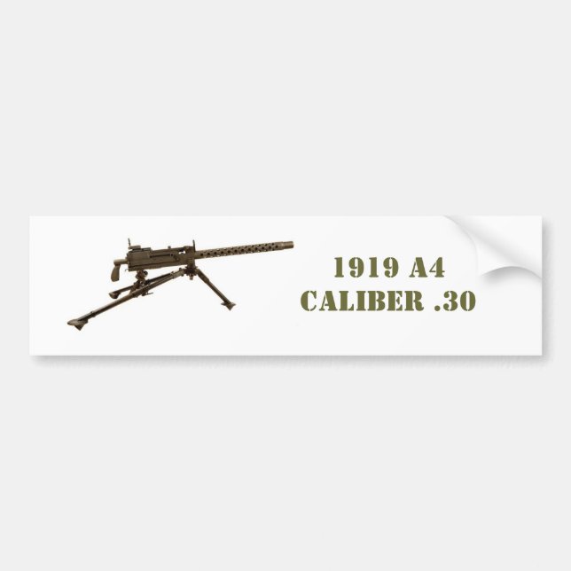 US 1919 A4 BUMPER STICKER (Front)