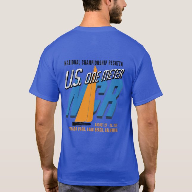 US 1 metre NCR T-Shirt (Back)