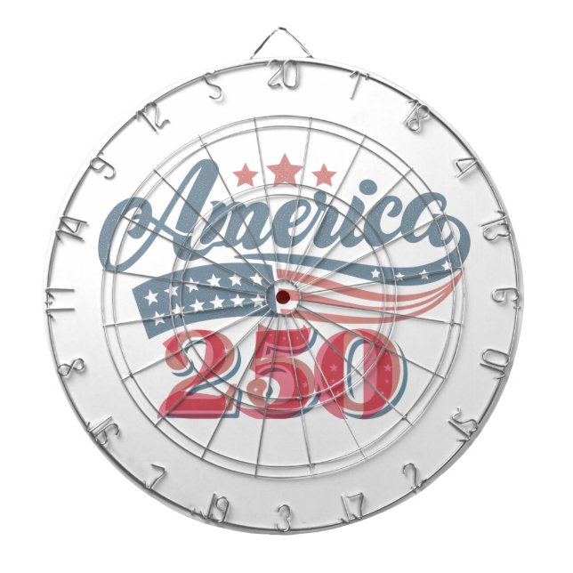 US 250th Anniversary  Dartboard (Front)