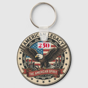 US 250th Anniversary  Key Ring