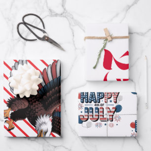 US 250th Anniversary Wrapping Paper Sheet