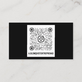 US, 8.9 x 5.1 cm Business Card