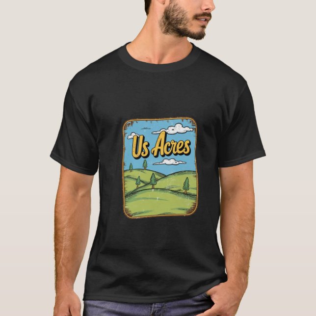US Acres - Fun Farm Life T-Shirt (Front)