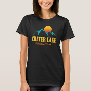 US Adventure Vintage Crater Lake National Park Sou T-Shirt