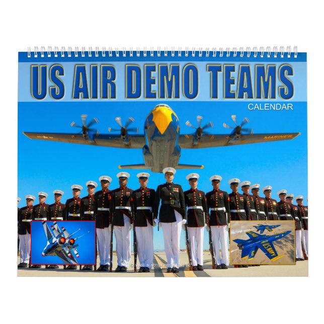 US AIR DEMONSTRATION TEAMS CALENDAR (Cover)