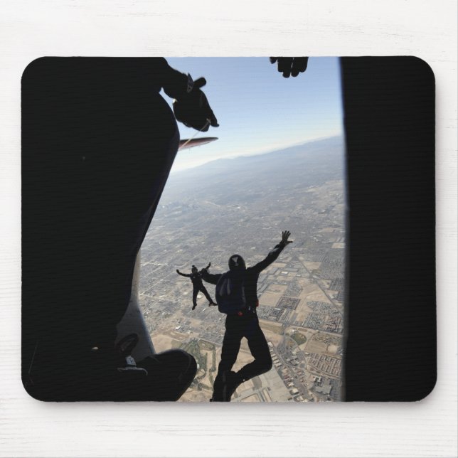 US Air Force Academy Parachute Team Mouse Pad (Front)