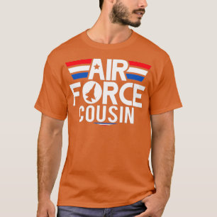US air force army proud patriotic cousin crew T-Shirt