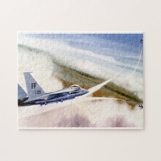 US Air Force F-15 Eagle in combat Jigsaw Puzzle
