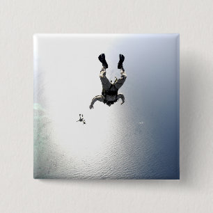 US Air Force pararescuemen 15 Cm Square Badge