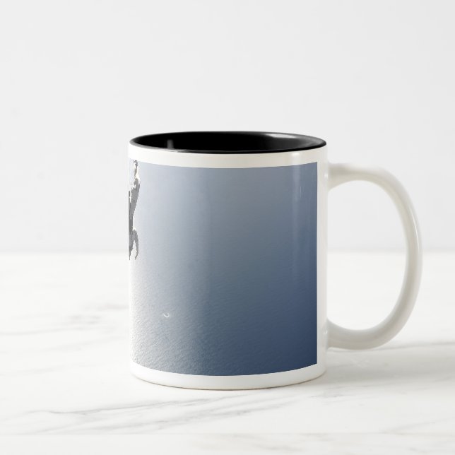 US Air Force pararescuemen Two-Tone Coffee Mug (Right)