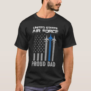 Us Air Force Proud Dad Proud Air Force Dad Men F T-Shirt
