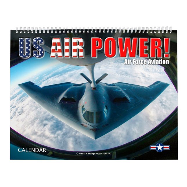 US AIR POWER! – Air Force Aviation Calendar (Cover)