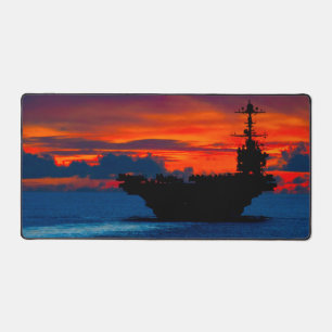 US AIRCRAFT CARRIER - CVN-73 DESK MAT