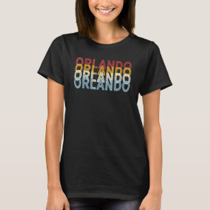 Us American City 70's Retro Usa Vintage Orlando T-Shirt