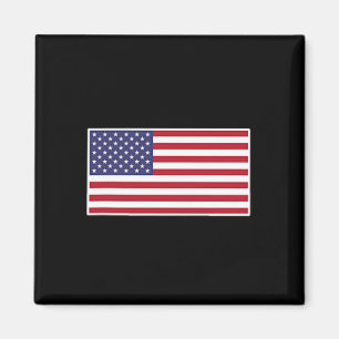 Us American Flag Cool Patriotic Usa Flags Men Wome Magnet