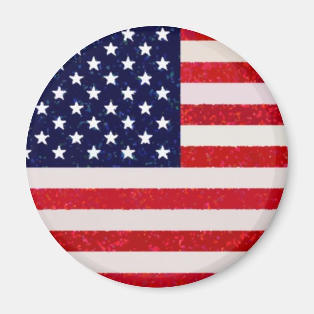 US - American Flag Magnet (Front)