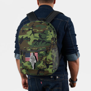 US American Veteran Soldier Backpack
