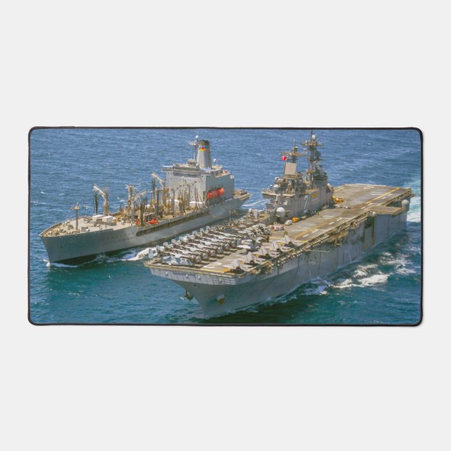 US AMPHIBIOUS ASSAULT SHIP – LHD-2 DESK MAT (Front)