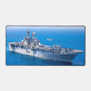 US AMPHIBIOUS ASSAULT SHIP – LHD-6 DESK MAT
