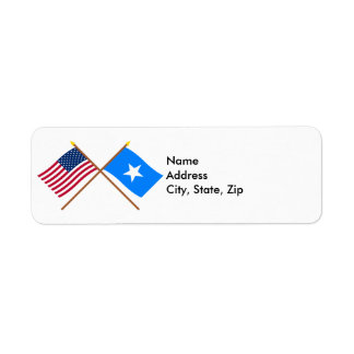 US and Somalia Crossed Flags