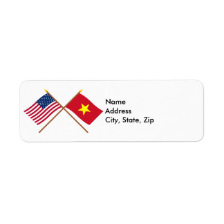 US and Vietnam Crossed Flags